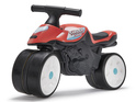 Falk Baby Moto Street Champion con ruedas de goma silenciosas - rojo