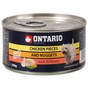 Bucăți și nuggets de pui Ontario la conservă 200g
