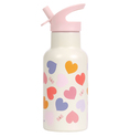 A Little Lovely Company - Edelstahl-Trinkflasche, 350 ml - Herz