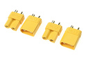 Connecteur plaqué or XT-30 (2 paires)