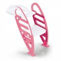 Dolu Escaliers avec siège pour toilettes rose