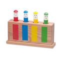 Figuras de madera saltarinas