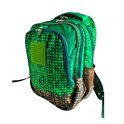 PIXIE CREW Junior раница, зелена, Mine&amp;Craft 100 пиксела