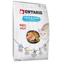 Krma Ontario Cat Hair &amp; Skin 6,5 kg