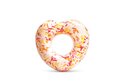 INTEX 56253 Nafukovací kruh srdca Donut 94 x 89 x 25 cm