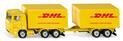 SIKU Blister - Camión DHL con remolque