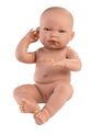 Llorens 84302 NEW BORN DIEVČATKO- realistické bábätko s celovinylovým telom - 43 cm