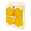 Carnet LEGO avec stylo gel en guise de clip et recharge – jaune
