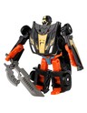 Transformer auto/robot plast 14cm crni, 17x26x6cm