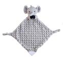 Elefant babyted adormitor, jucărie de dentiție, zornăitoare pluș 25x25cm