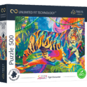 Trefl Prime Puzzle 500 UFT – Farbspritzer: Tiger