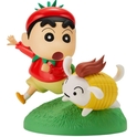 Bandai Crayon Shinchan - Vignette Figúrka Zeleninový kostým