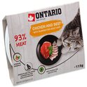 Tub Ontario Huhn mit Rindfleisch und Taurin 115g