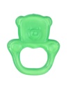 Anneau de dentition réfrigérant en gel ours - vert