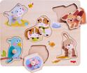 Haba Puzzle din lemn cu inserții Animale domestice