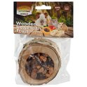 Nature Land Posuda za grickalice punjena voćem, drvena 120g