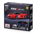Maisto RC - 1:41 DIE-CAST METAL mit Lichtern, Ferrari FXX-K EVO, rot, XTR, Bluetooth 5.