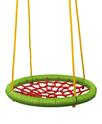 Woody Hojdací kruh (priemer 83 cm) - zeleno červený
