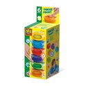 Fingerfarben - kleine Becher 6 x 45 ml