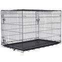 Cage Dog Fantasy pliable XXL 2 portes 121x74x82cm
