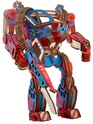Woodcraft Drevené 3D puzzle Powersuit farebný