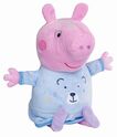 Peppa Pig 2in1 Plüsch-Schläfer spielend + hell, blau, 25 cm