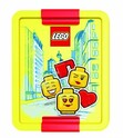 LEGO® ICONIC Girl box na desiatu - žltá / červená