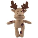 Hračka Dog Fantasy Winter Tale Sob juta pískací 30cm