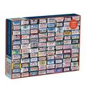 Galison Puzzle Collage Targhe 1000 pezzi