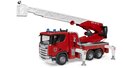 Bruder Feuerwehrauto Brother ScaniaSuper 560R mit Wasserpumpe