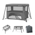 KINDERKRAFT Postieľka cestovná Cami Grey