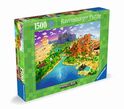 Ravensburger Minecraft: Svet Minecraftu 1500 dielikov