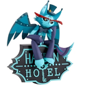 Bandai figura Hazbin Hotel Monitor Top Husk (Ver.B)