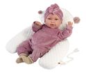 Llorens 74118 NEW BORN - păpușă realistă cu sunete și corp din material moale - 42