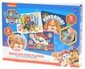 Paw Patrol mozaika 3druhy obrázkov 21x15cm s flitrami a lepidlom