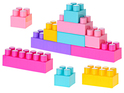 Blocchi da costruzione 3-9cm 100pz