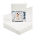 Drap-housse EKO en jersey blanc 120x60 cm