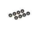 Roulement Traxxas 5x11x4mm 2RS inox noir (8)