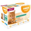 IAMS Delights senior vrećica morsko i kopneno meso u umaku 1020g (12x85g)