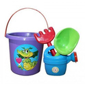 Doloni Set pentru nisip cu găleată și accesorii