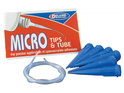 Micro aplicadores para adhesivos instantáneos, tubo flexible