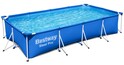 Bestway 56405 Schwimmbecken mit Aufbau 4,00 x 2,11 x 0,81 m ohne Filterung