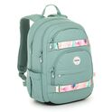 Mentholfarbener Studentenrucksack Topgal VIKI 25030