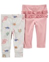 CARTER'S Jogginghosen Pink&amp;Grey Mädchen LBB 2St 24m