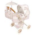DeCuevas 85078 Klappbarer Puppenwagen mit Sonnenschirm und Tasche Verona 2024 - 60 cm