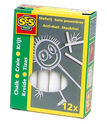 Craies blanches 12pcs