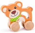 Woody Bear su ruote con maniglia