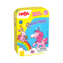 Haba Mini hra pre deti Magický jednorožec Kvarteto v kovovej krabici