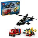 LEGO® City 60462 Remix: Hubschrauber, Feuerwehrauto und U-Boot