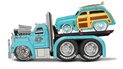 Hrana - Mišićni prijevozi - 1953 MACK B-61 Platforma 1950 Ford Woody, 1:64